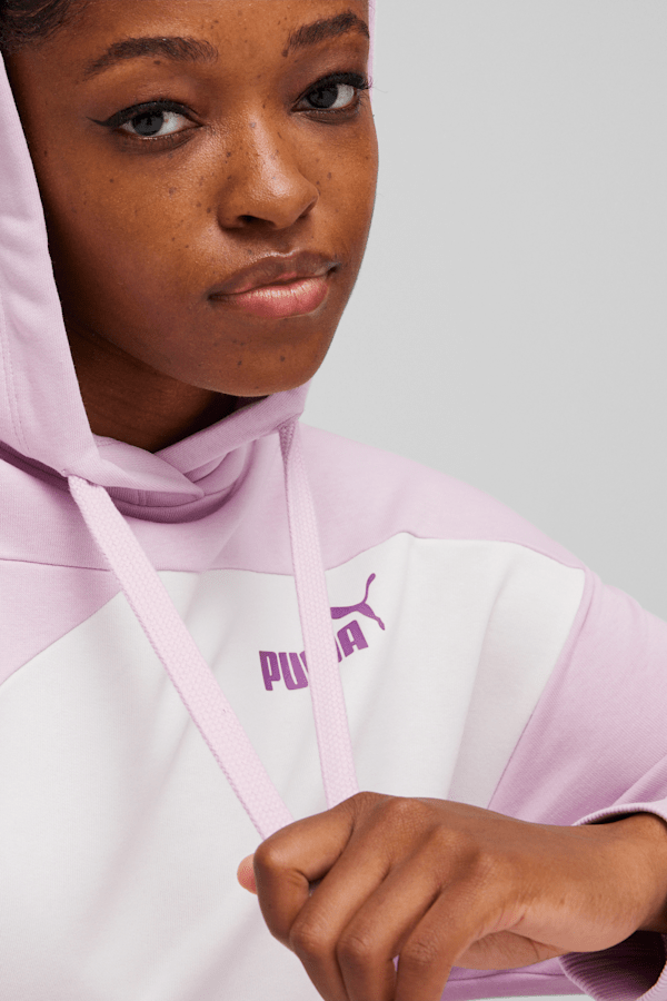 Pink puma hoodie outlet womens